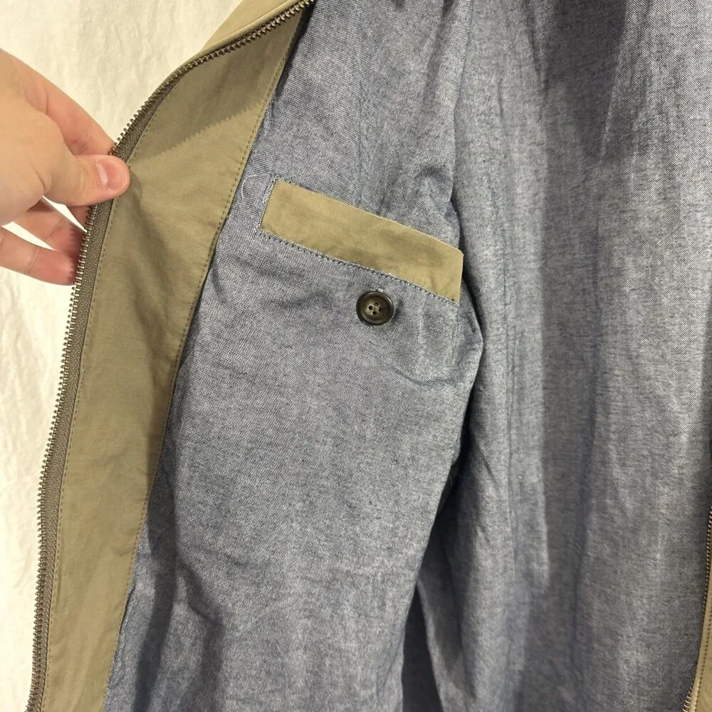 J. Crew Cruiser Herrington Green Jacket Mens Sz M Barn Preppy Old Money Barn